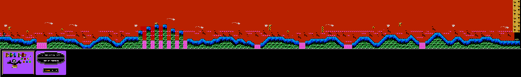 Thumbnail for a map of Round 9-2 (Unmarked) for the NES game Felix The Cat.
