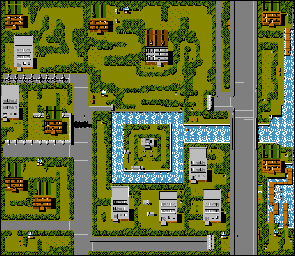 Thumbnail for a map of Overworld for the NES game Fester's Quest.
