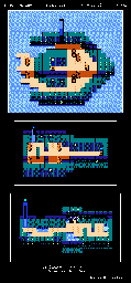Thumbnail for a map of Overworld Shipwreck for the NES game Final Fantasy III.