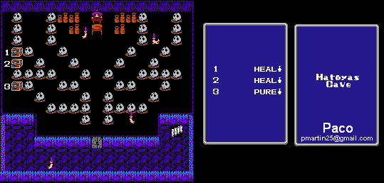Thumbnail for a map of Matoya's Cave for the NES game Final Fantasy.