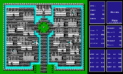 Thumbnail for a map of Pravoka for the NES game Final Fantasy.