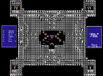 Thumbnail for a map of Temple Of Fiends (Present) for the NES game Final Fantasy.