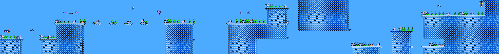 Thumbnail for a map of Stage 6: Water for the NES game The Flintstones: The Rescue Of Dino & Hoppy.