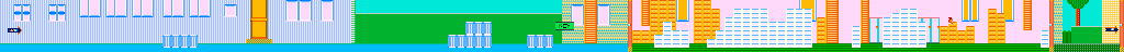 Thumbnail for a map of Stage 9: Sunday ...Again for the NES game Garfield no Isshukan: A Week Of Garfield.