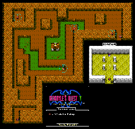 Thumbnail for a map of Cave Of Gaza for the NES game Gargoyle's Quest II: The Demon Darkness.