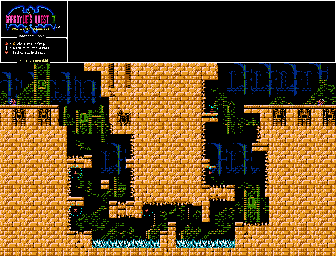 Thumbnail for a map of Naga's Path for the NES game Gargoyle's Quest II: The Demon Darkness.