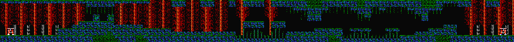 Thumbnail for a map of Stage 12 for the NES game Getsu Fuuma Den.