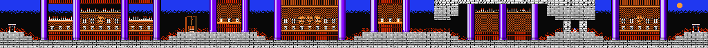 Thumbnail for a map of Stage 41 for the NES game Getsu Fuuma Den.
