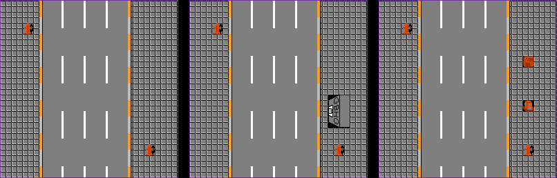 Thumbnail for a map of Roads for the NES game Ghostbusters.