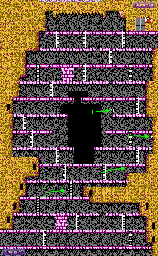 Thumbnail for a map of Stage 5 for the NES game Ghosts 'N Goblins.