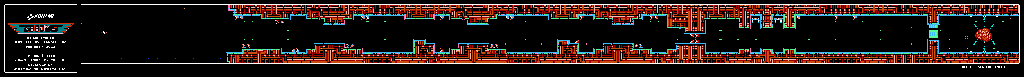 Thumbnail for a map of Stage 7 - Base for the NES game Gradius.