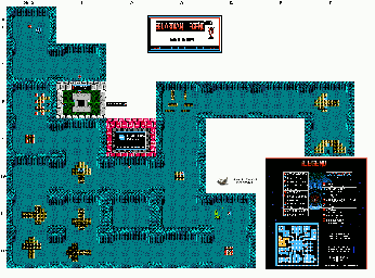 Thumbnail for a map of Area 01 for the NES game The Guardian Legend.