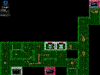 Thumbnail for a map of Area 03 (Enemies) for the NES game The Guardian Legend.