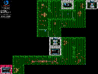 Thumbnail for a map of Area 04 (Enemies) for the NES game The Guardian Legend.