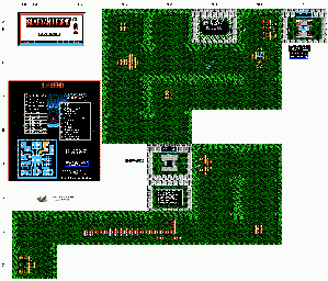 Thumbnail for a map of Area 04 for the NES game The Guardian Legend.