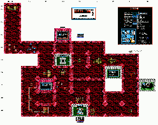 Thumbnail for a map of Area 07 for the NES game The Guardian Legend.