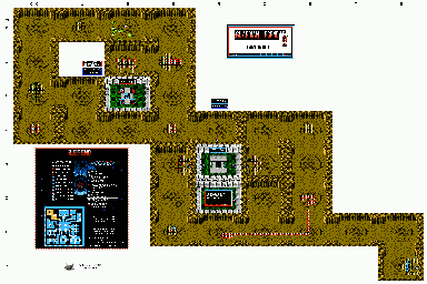 Thumbnail for a map of Area 09 for the NES game The Guardian Legend.