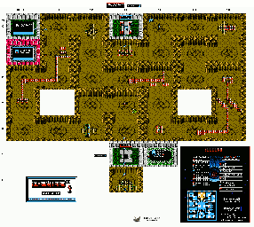 Thumbnail for a map of Area 10 for the NES game The Guardian Legend.