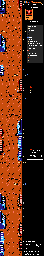 Thumbnail for a map of Stage 1: Town Of Hicksville for the NES game Gun.Smoke.
