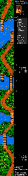 Thumbnail for a map of Stage 5: Cheyenne River for the NES game Gun.Smoke.