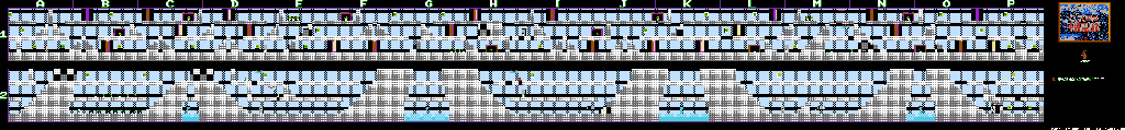 Thumbnail for a map of Castle 1 for the NES game Hao-Kun no Fushigi na Tabi.