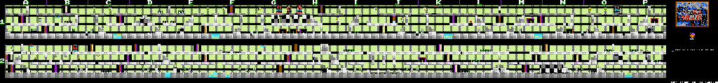 Thumbnail for a map of Castle 4 for the NES game Hao-Kun no Fushigi na Tabi.
