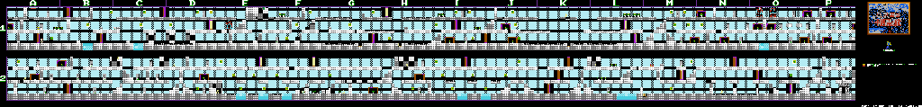 Thumbnail for a map of Castle 6 for the NES game Hao-Kun no Fushigi na Tabi.
