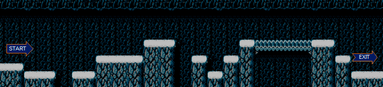 Thumbnail for a map of Stage 2(B) for the NES game Happily Ever After: Starring Snow White.