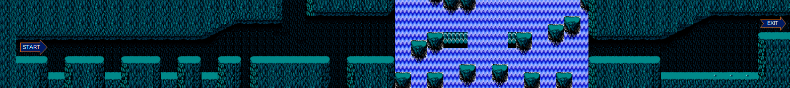 Thumbnail for a map of Stage 3(B) for the NES game Happily Ever After: Starring Snow White.