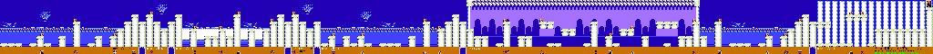 Thumbnail for a map of Antiquity Stage 3 for the NES game Hi no Tori: Houou Hen: Gaou no Bouken.