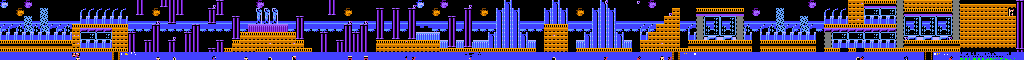 Thumbnail for a map of Future Stage 4 for the NES game Hi no Tori: Houou Hen: Gaou no Bouken.