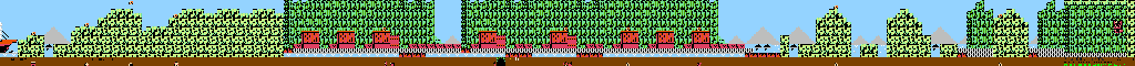 Thumbnail for a map of Japan Stage 1 for the NES game Hi no Tori: Houou Hen: Gaou no Bouken.