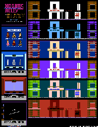 Thumbnail for a map of Maps for the NES game Hogan's Alley.