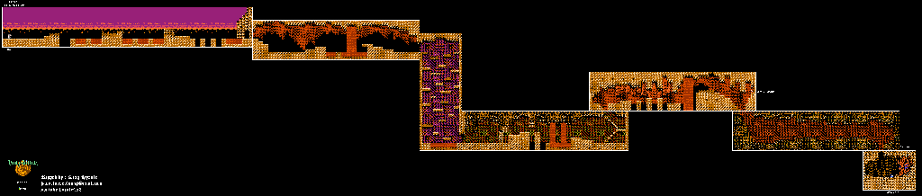 Thumbnail for a map of Stage 2: Zoumotsu Zigoku for the NES game Holy Diver.