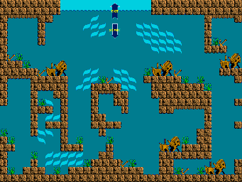 Thumbnail for a map of Marine World for the NES game Hook.