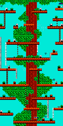 Thumbnail for a map of Nevertree for the NES game Hook.