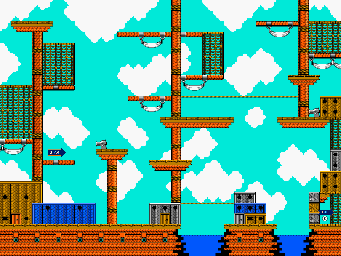 Thumbnail for a map of Pirate Town for the NES game Hook.
