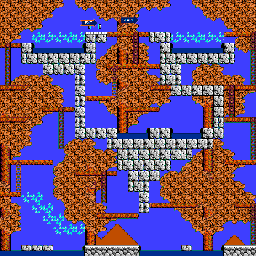 Thumbnail for a map of Wood Land for the NES game Hook.