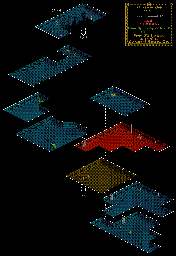 Thumbnail for a map of Level 3 (No Spoilers) for the NES game The Immortal.