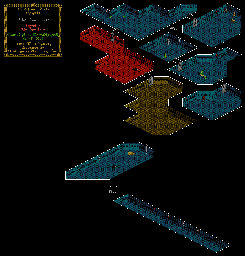 Thumbnail for a map of Level 5 (No Spoilers) for the NES game The Immortal.