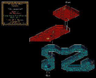 Thumbnail for a map of Level 6 (No Spoilers) for the NES game The Immortal.