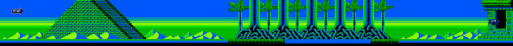 Thumbnail for a map of Round 1(A) for the NES game Insector X.