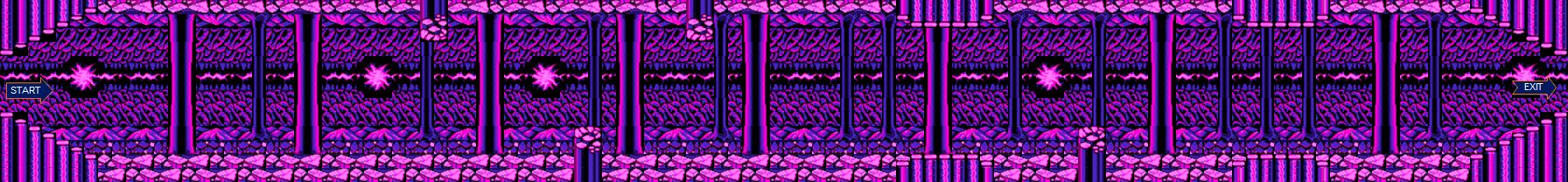 Thumbnail for a map of Round 4(B) for the NES game Insector X.