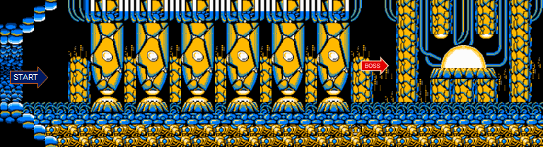 Thumbnail for a map of Round 5(C) for the NES game Insector X.