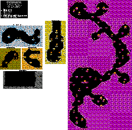 Thumbnail for a map of Earth Level Lower Pit for the NES game Ironsword: Wizards & Warriors II.