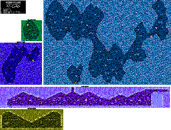 Thumbnail for a map of Water Level Water for the NES game Ironsword: Wizards & Warriors II.