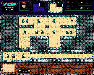Thumbnail for a map of Forbidden Cave for the NES game Jajamaru Gekimaden: Maboroshi no Kinmajou.