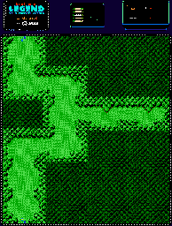 Thumbnail for a map of North Forest for the NES game Jajamaru Gekimaden: Maboroshi no Kinmajou.