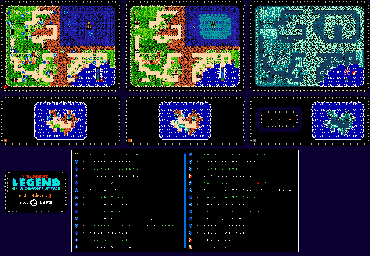 Thumbnail for a map of Overworld for the NES game Jajamaru Gekimaden: Maboroshi no Kinmajou.