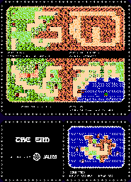 Thumbnail for a map of Overworld (Semi-Spoilers) for the NES game Jajamaru Gekimaden: Maboroshi no Kinmajou.